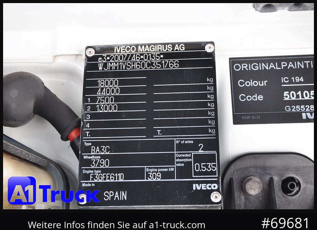 Tractor unit IVECO Stralis 420, ZF-Intarder 2x Tank,: picture 7