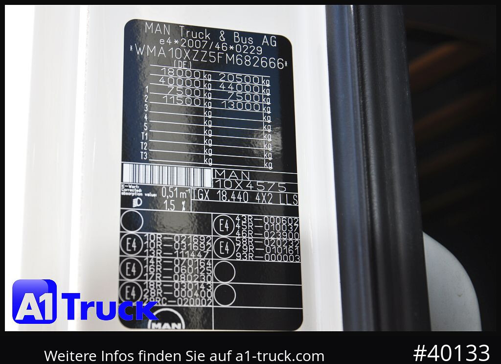 Tractor unit MAN TGX 18.440, Hydraulik, Intarder, Standklima,: picture 7 Tractor unit MAN TGX 18.440, Hydraulik, Intarder, Standklima,: picture 7