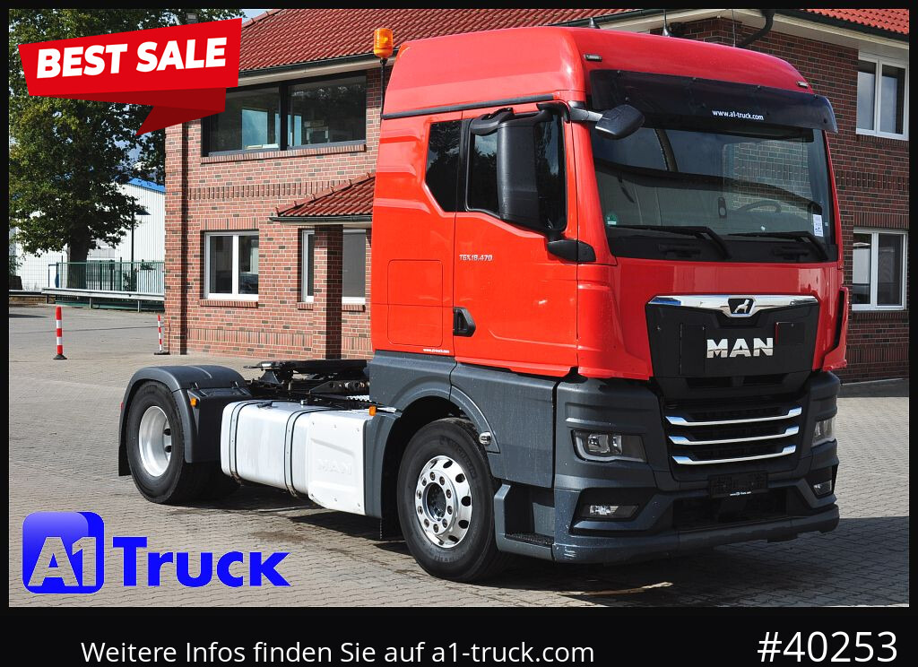 MAN TGX 18.470 GM Hydraulik, Intarder Navi Standklima, - Tractor unit: picture 1 MAN TGX 18.470 GM Hydraulik, Intarder Navi Standklima, - Tractor unit: picture 1