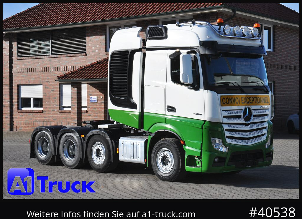 MERCEDES-BENZ 4158 BL 8x4, neues Model, guter Zustand - Tractor unit: picture 1 MERCEDES-BENZ 4158 BL 8x4, neues Model, guter Zustand - Tractor unit: picture 1