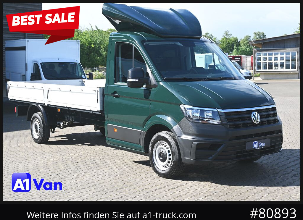 VOLKSWAGEN Crafter 35 Pritsche Maxi, Klima, AHK, - Flatbed van: picture 1 VOLKSWAGEN Crafter 35 Pritsche Maxi, Klima, AHK, - Flatbed van: picture 1