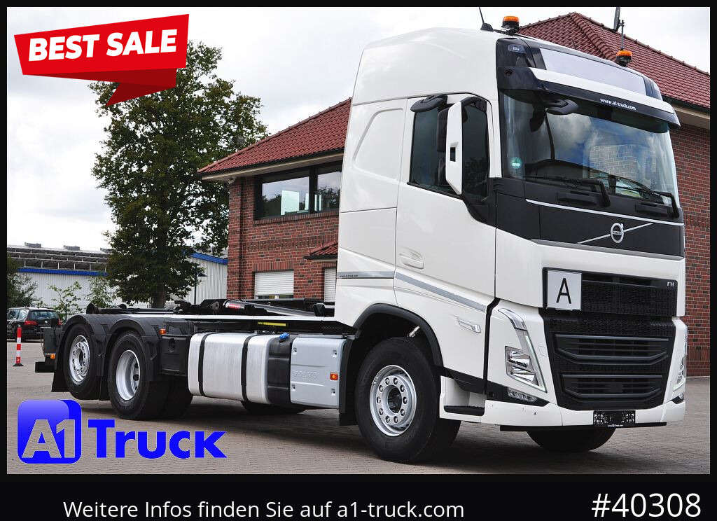 VOLVO FH 460 , Multilift, Lift - Lenkachse, - Hook lift truck: picture 1 VOLVO FH 460 , Multilift, Lift - Lenkachse, - Hook lift truck: picture 1