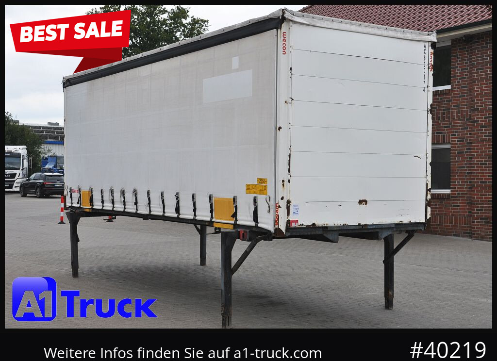 WECON WPR 745, verzinkt, 2520 innen, Code XL - Curtainside swap body: picture 1 WECON WPR 745, verzinkt, 2520 innen, Code XL - Curtainside swap body: picture 1