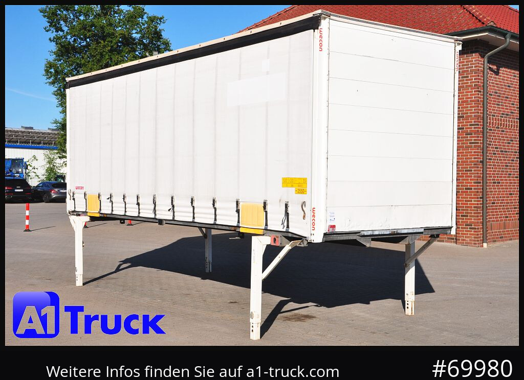 WECON WPR 745, verzinkt, 2520 innen, - Curtainside swap body: picture 1 WECON WPR 745, verzinkt, 2520 innen, - Curtainside swap body: picture 1