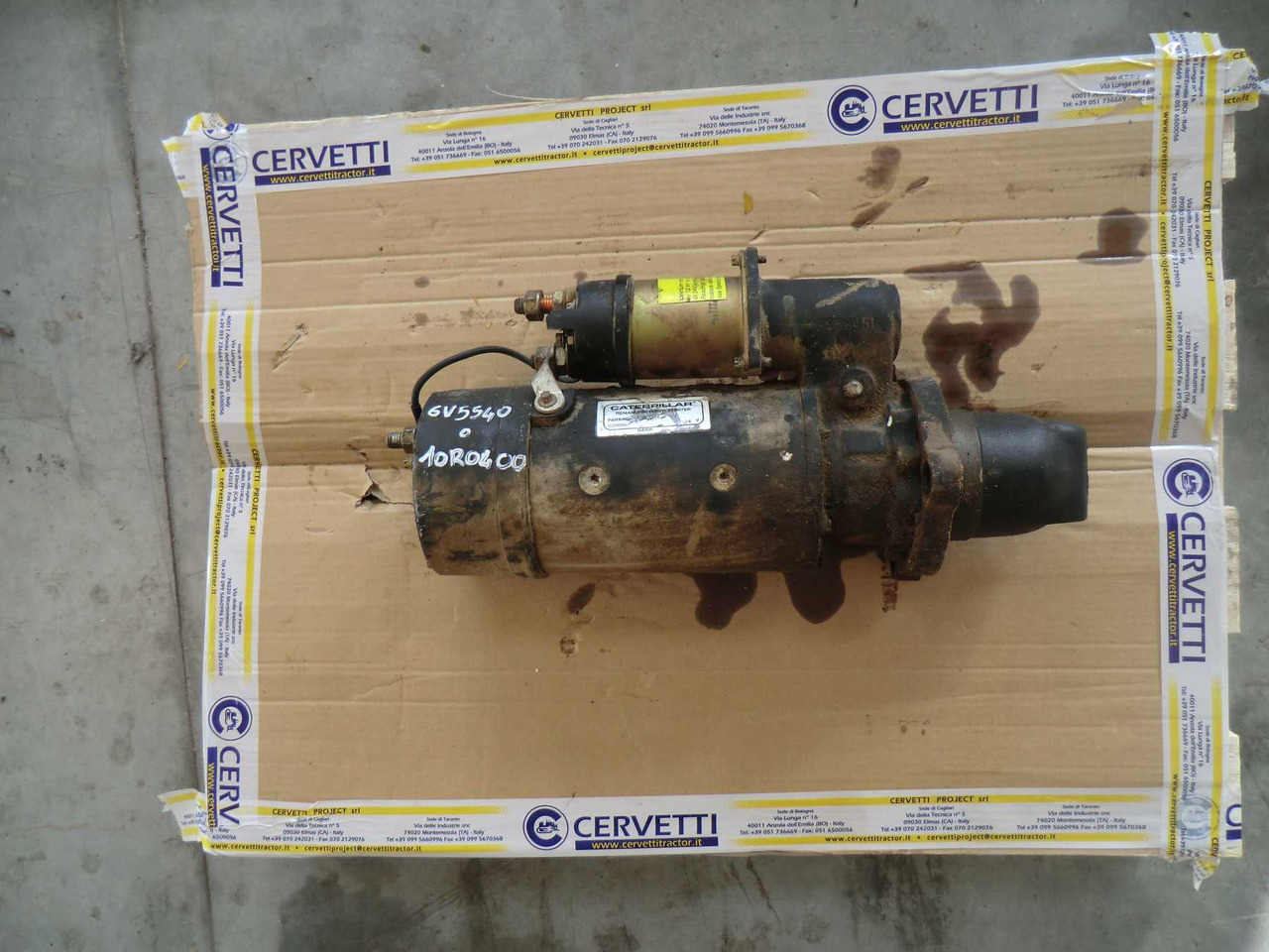 Caterpillar 735 MOTORINO AVVIAMENTO - Starter for Construction machinery: picture 2 Caterpillar 735 MOTORINO AVVIAMENTO - Starter for Construction machinery: picture 2