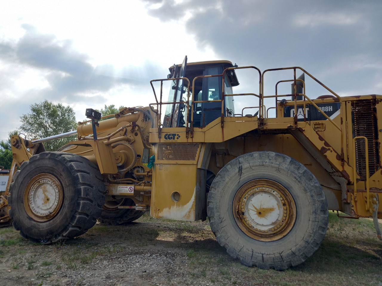 Wheel loader Caterpillar 988H Pala gommata 988H in buone condizione.: picture 6
