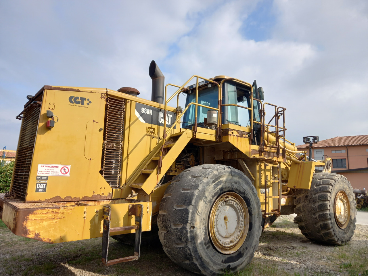 Wheel loader Caterpillar 988H Pala gommata 988H in buone condizione.: picture 11