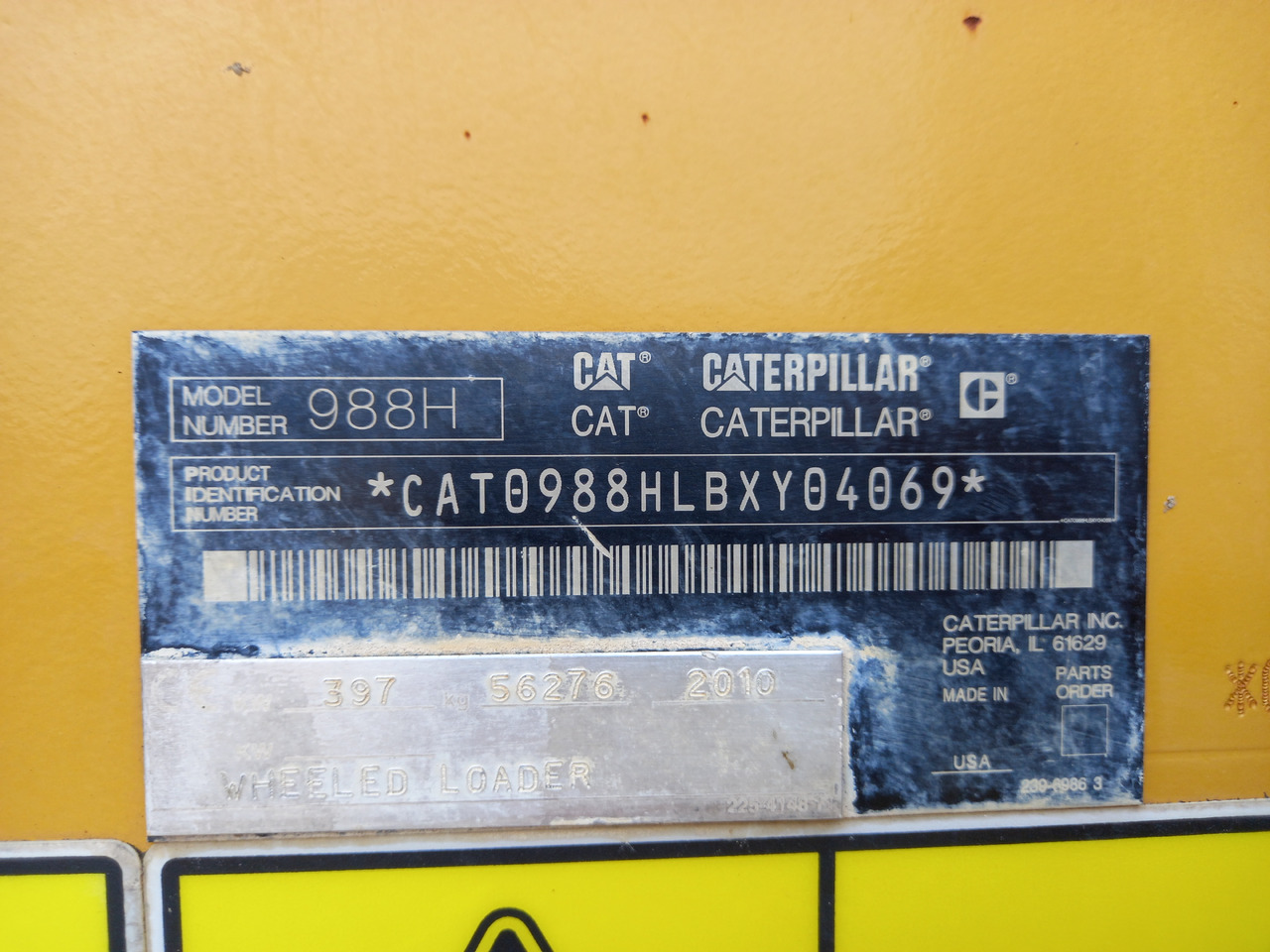 Wheel loader Caterpillar 988H Pala gommata 988H in buone condizione.: picture 16