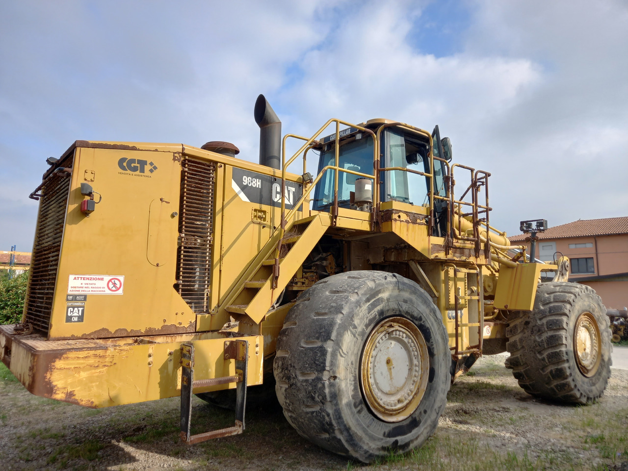 Wheel loader Caterpillar 988H Pala gommata 988H in buone condizione.: picture 12
