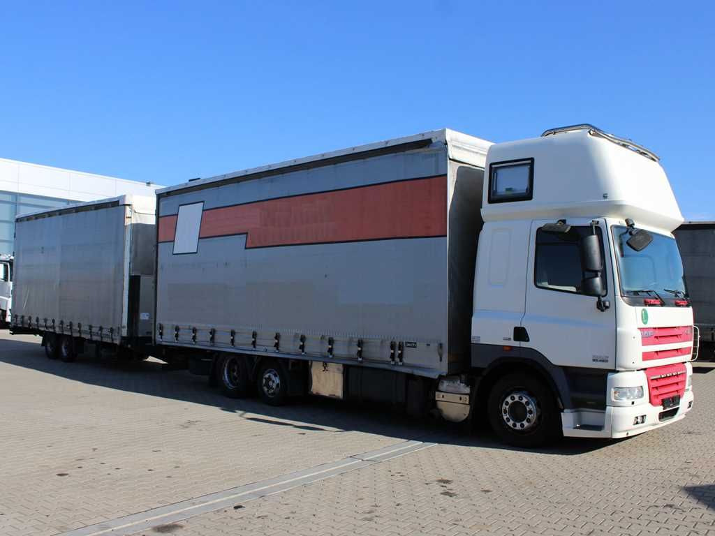DAF CF 85.460,6X2,SECONDARY AIR CONDITIONING+FLIEGL - Curtainsider truck: picture 2 DAF CF 85.460,6X2,SECONDARY AIR CONDITIONING+FLIEGL - Curtainsider truck: picture 2