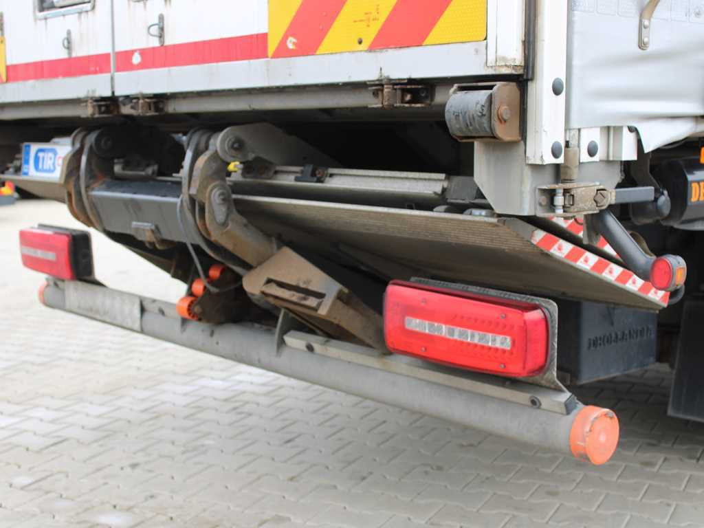 Curtainsider truck DAF LF 250 FA, HYDRAULIC FRONT, EURO 6: picture 7