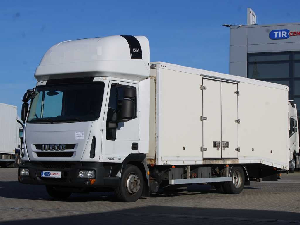 Iveco EUROCARGO ML75E18, EURO 5, WINCH, RAIDS, PNEU90% - Autotransporter truck: picture 1 Iveco EUROCARGO ML75E18, EURO 5, WINCH, RAIDS, PNEU90% - Autotransporter truck: picture 1