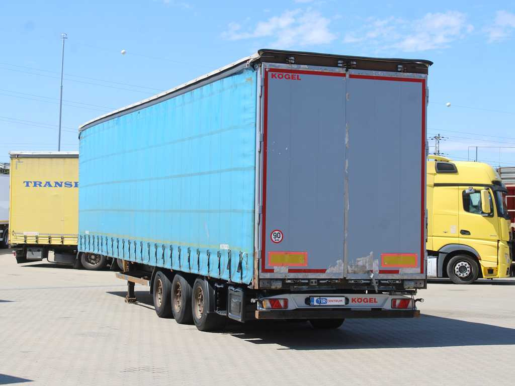 Kögel SN 24, LOWDECK, LIFT AXLE, MULTILOCK, SAF - Curtainsider semi-trailer: picture 5 Kögel SN 24, LOWDECK, LIFT AXLE, MULTILOCK, SAF - Curtainsider semi-trailer: picture 5