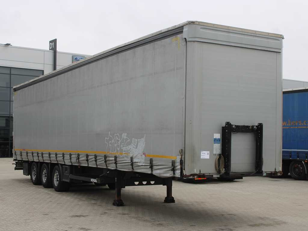 Kögel SN 24, LOWDECK, LIFTING AXLE, MULTILOCK - Curtainsider semi-trailer: picture 2 Kögel SN 24, LOWDECK, LIFTING AXLE, MULTILOCK - Curtainsider semi-trailer: picture 2