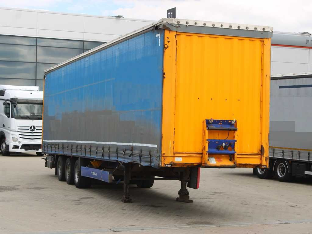 Krone SD, LIFTING AXLE, LOWDECK, LIFTING ROOF - Curtainsider semi-trailer: picture 2 Krone SD, LIFTING AXLE, LOWDECK, LIFTING ROOF - Curtainsider semi-trailer: picture 2