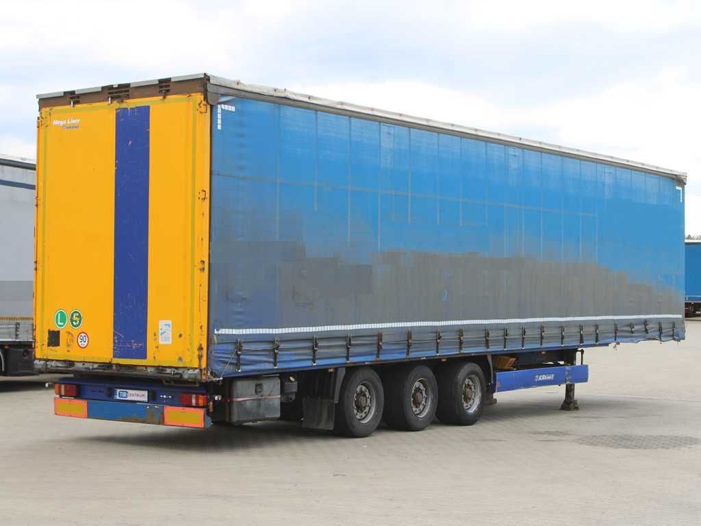 Krone SD, LIFTING AXLE, LOWDECK, LIFTING ROOF - Curtainsider semi-trailer: picture 3 Krone SD, LIFTING AXLE, LOWDECK, LIFTING ROOF - Curtainsider semi-trailer: picture 3