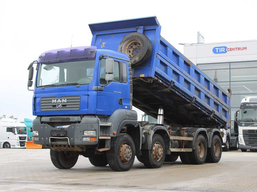 MAN TGA 41.480, 8X6, THREE SIDED, EURO 3, RETARDER, 17m³ - Tipper: picture 1 MAN TGA 41.480, 8X6, THREE SIDED, EURO 3, RETARDER, 17m³ - Tipper: picture 1