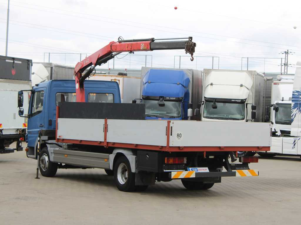 Mercedes-Benz ATEGO 1018, EURO 3, HYDRAULIC ARM FASSI F40A.21 - Dropside/ Flatbed truck, Crane truck: picture 5 Mercedes-Benz ATEGO 1018, EURO 3, HYDRAULIC ARM FASSI F40A.21 - Dropside/ Flatbed truck, Crane truck: picture 5