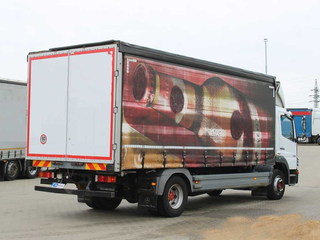 Mercedes-Benz ATEGO 1218, EURO 4 - Curtainsider truck: picture 3 Mercedes-Benz ATEGO 1218, EURO 4 - Curtainsider truck: picture 3