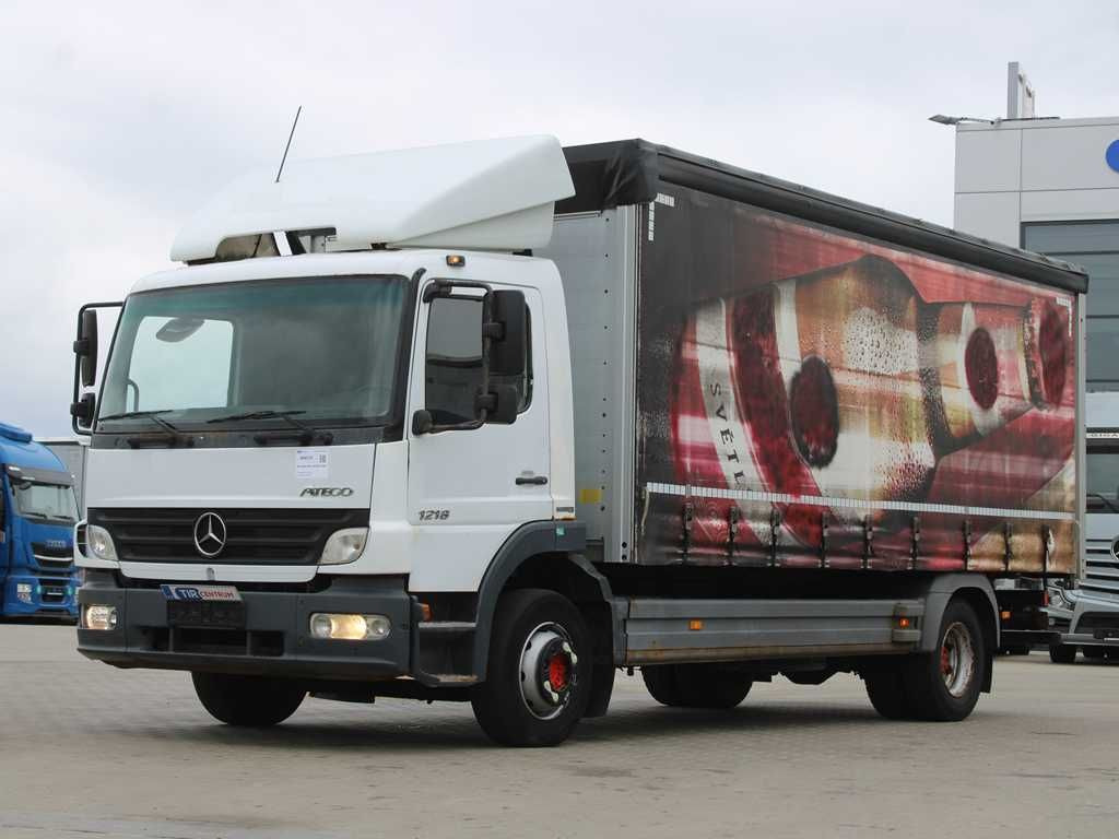 Mercedes-Benz ATEGO 1218, EURO 4 - Curtainsider truck: picture 1 Mercedes-Benz ATEGO 1218, EURO 4 - Curtainsider truck: picture 1