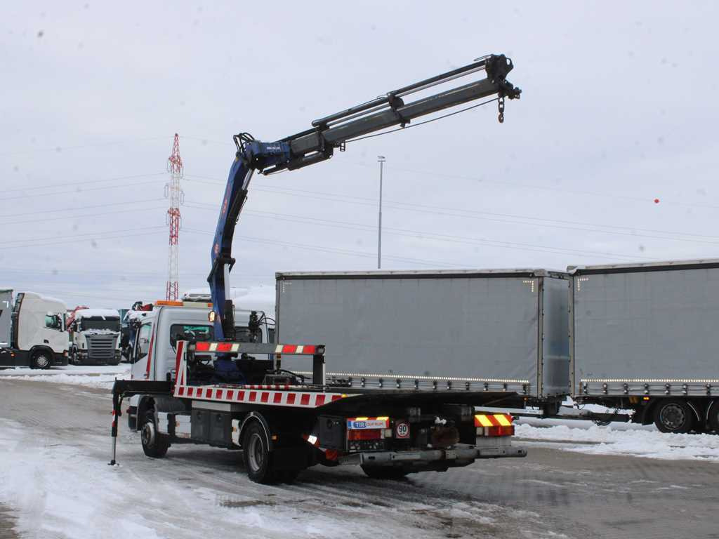 Mercedes-Benz ATEGO 1222 L, HYDRAULIC ARM HCS CENTRUM 13.5 SP, WINCH, EURO 5 - Dropside/ Flatbed truck, Crane truck: picture 5 Mercedes-Benz ATEGO 1222 L, HYDRAULIC ARM HCS CENTRUM 13.5 SP, WINCH, EURO 5 - Dropside/ Flatbed truck, Crane truck: picture 5
