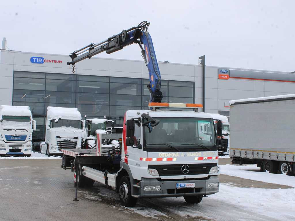 Mercedes-Benz ATEGO 1222 L, HYDRAULIC ARM HCS CENTRUM 13.5 SP, WINCH, EURO 5 - Dropside/ Flatbed truck, Crane truck: picture 3 Mercedes-Benz ATEGO 1222 L, HYDRAULIC ARM HCS CENTRUM 13.5 SP, WINCH, EURO 5 - Dropside/ Flatbed truck, Crane truck: picture 3