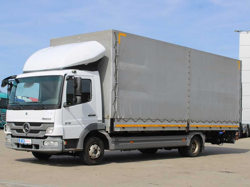 Mercedes-Benz ATEGO 816, EURO 5, TAIL LIFT, SIDEWALLS - Curtainsider truck: picture 1 Mercedes-Benz ATEGO 816, EURO 5, TAIL LIFT, SIDEWALLS - Curtainsider truck: picture 1