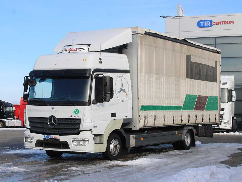Mercedes-Benz ATEGO 816, EURO 6, INDEPENDENT AIR CONDITIONING - Curtainsider truck: picture 1 Mercedes-Benz ATEGO 816, EURO 6, INDEPENDENT AIR CONDITIONING - Curtainsider truck: picture 1