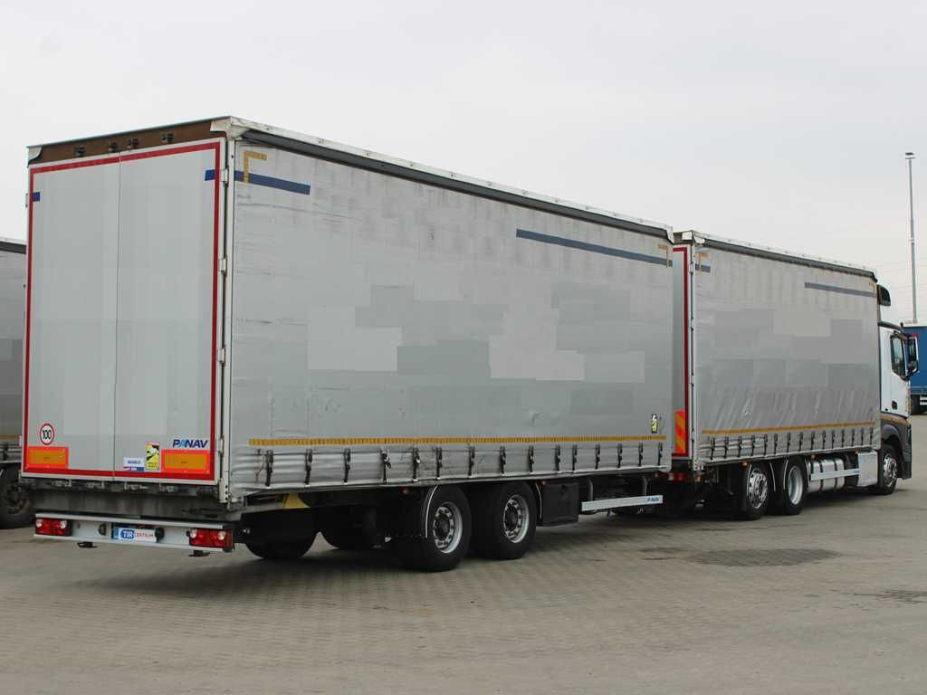 Mercedes-Benz Actros 2542, 6x2, EURO 6 + PANAV TV018M - Curtainsider truck: picture 3 Mercedes-Benz Actros 2542, 6x2, EURO 6 + PANAV TV018M - Curtainsider truck: picture 3