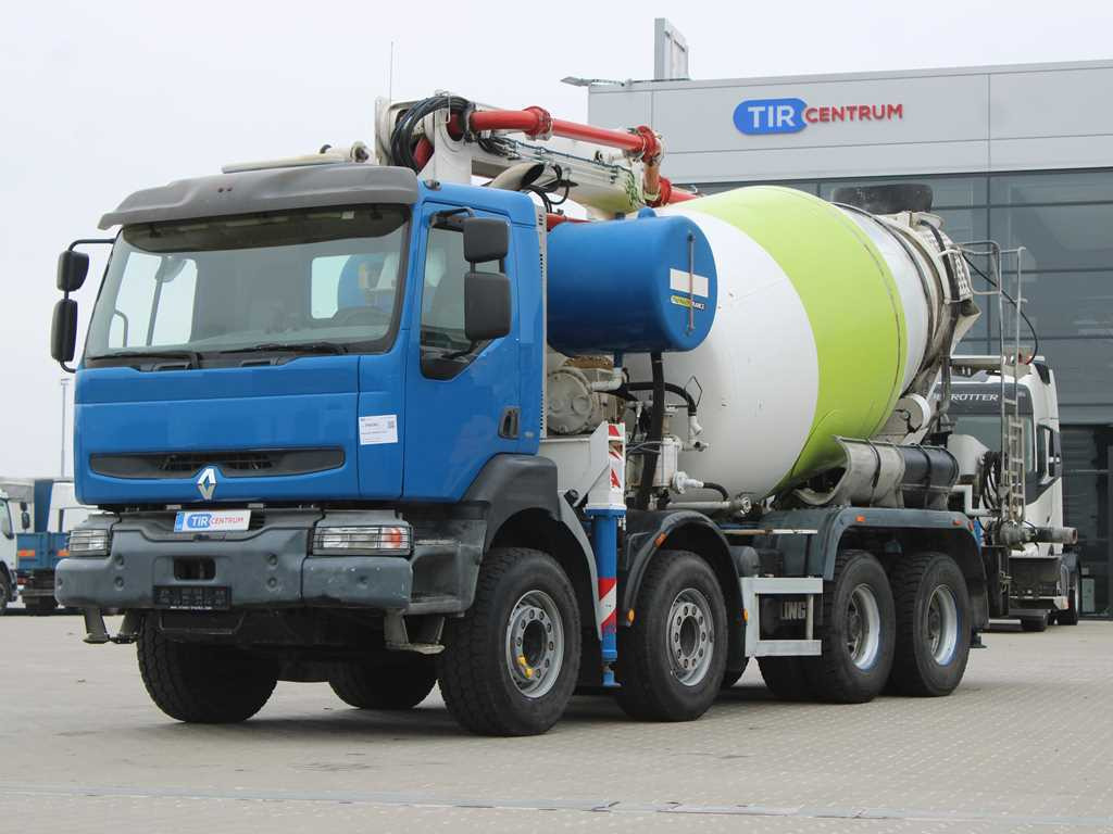 Renault KERAX 420, EURO 3, 7m3, 8X4, CIFA MAGNUM MK 24.4 CONCRETE PUMP - Other machinery: picture 1 Renault KERAX 420, EURO 3, 7m3, 8X4, CIFA MAGNUM MK 24.4 CONCRETE PUMP - Other machinery: picture 1