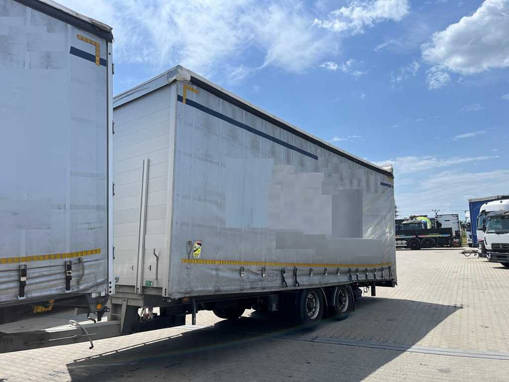 Panav TV018H - NON-MOVABLE - Curtainsider trailer: picture 1 Panav TV018H - NON-MOVABLE - Curtainsider trailer: picture 1