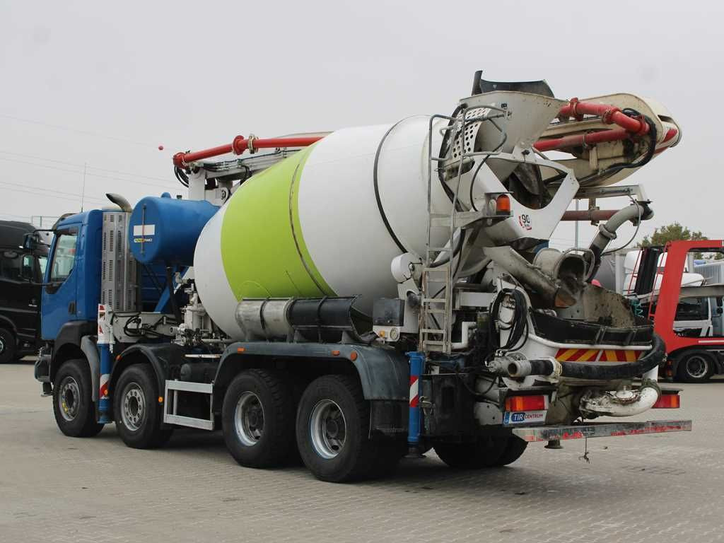 Renault KERAX 420, EURO 3, 7m3, 8X4, CIFA MAGNUM MK 24.4 - Mixer pump truck: picture 4 Renault KERAX 420, EURO 3, 7m3, 8X4, CIFA MAGNUM MK 24.4 - Mixer pump truck: picture 4