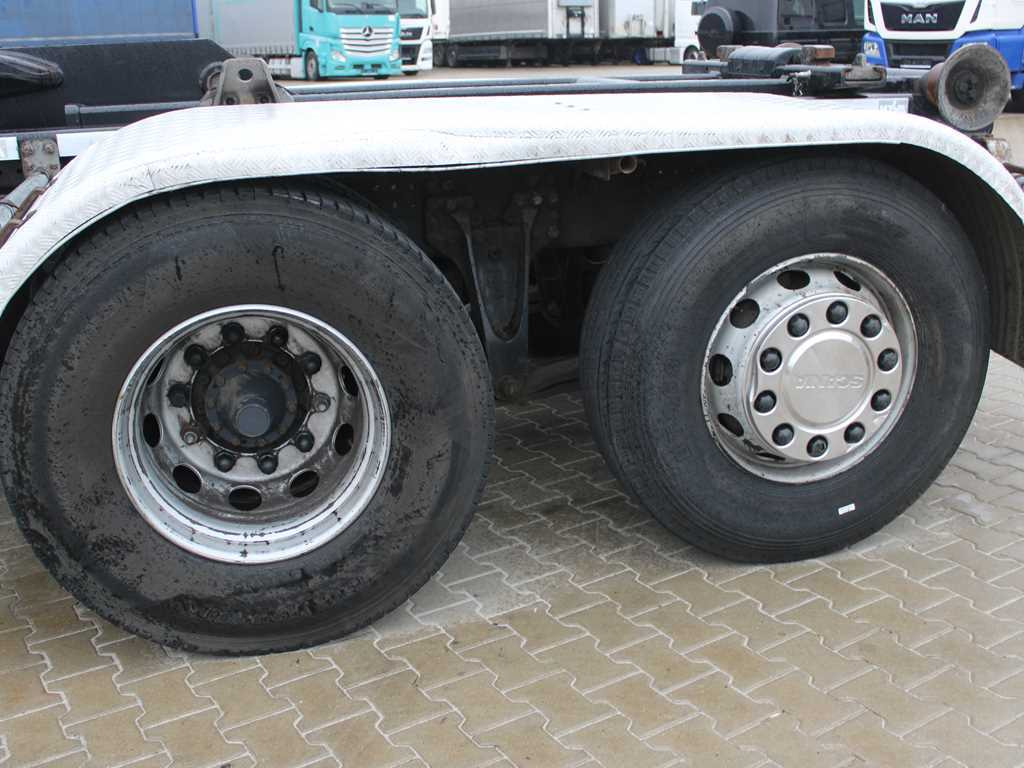 Hook lift truck Scania P410, EURO 6, 6X2, CONTAINER HOOK CARRIER, LIFTING AXLE: picture 17