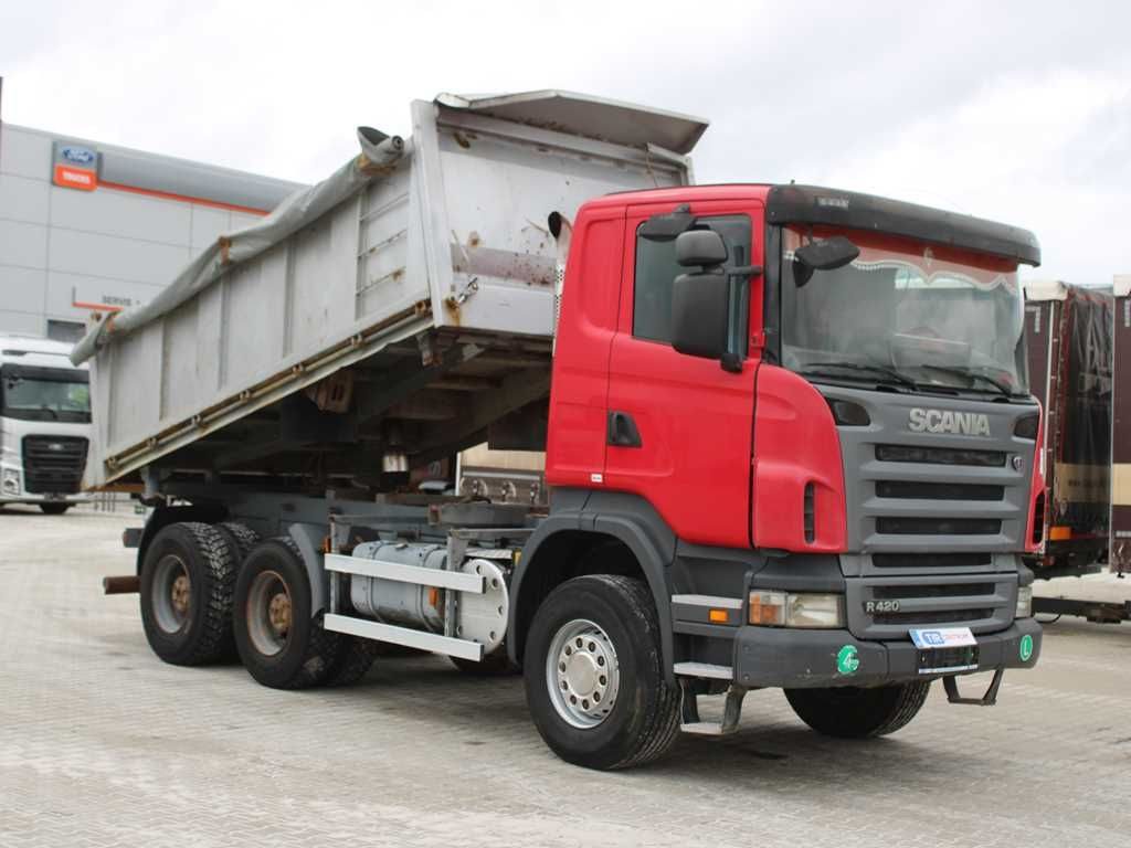 Scania R 420 CB 6X4 ,THREE-SIDED,EURO 4,RETARDER,13m³ - Tipper: picture 2 Scania R 420 CB 6X4 ,THREE-SIDED,EURO 4,RETARDER,13m³ - Tipper: picture 2