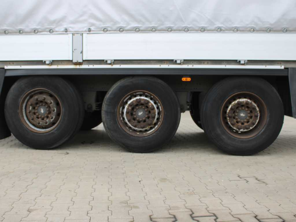 Curtainsider semi-trailer Schmitz CARGOBULL SPR, LIFTING AXLE, SIDE PANEL: picture 8