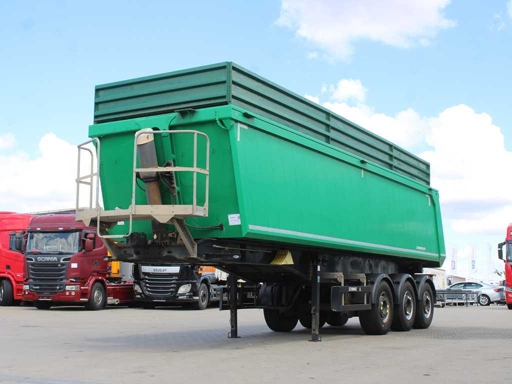 Schwarzmüller KIS 3/E, 2X LIFT AXLE, SAF, 46m³ - Tipper semi-trailer: picture 1 Schwarzmüller KIS 3/E, 2X LIFT AXLE, SAF, 46m³ - Tipper semi-trailer: picture 1