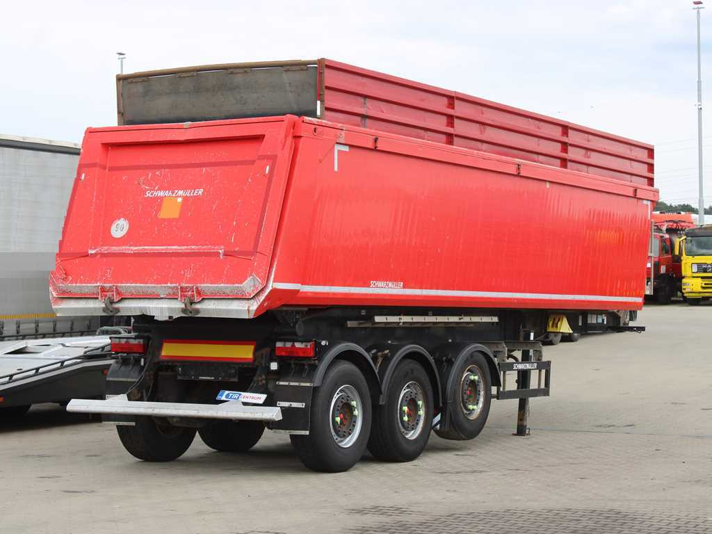 Schwarzmüller KIS 3/E, 2X LIFT AXLE, SAF, 46m³ - Tipper semi-trailer: picture 4 Schwarzmüller KIS 3/E, 2X LIFT AXLE, SAF, 46m³ - Tipper semi-trailer: picture 4
