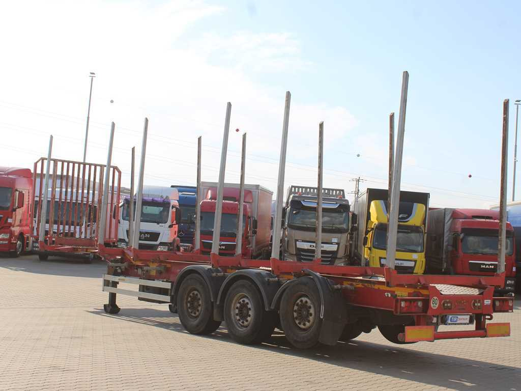 Umikov NPK 39, SAF AXLES, 2X LIFT AXLE - Timber semi-trailer: picture 5 Umikov NPK 39, SAF AXLES, 2X LIFT AXLE - Timber semi-trailer: picture 5