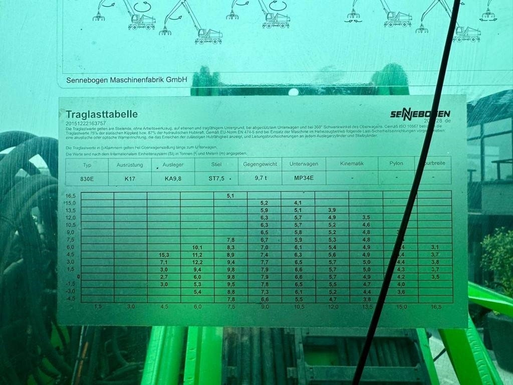 Waste/ Industry handler Sennebogen 830M E HD: picture 13 Waste/ Industry handler Sennebogen 830M E HD: picture 13
