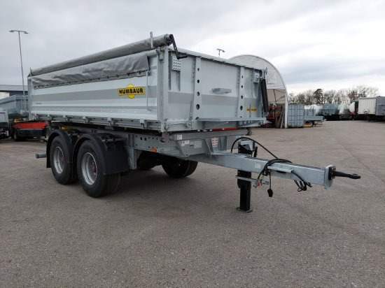 HUMBAUR HTK195024 Tandem 3-Seitenkipper Verzinkt, SAF-Achsen, Rollplane, - Tipper trailer: picture 1 HUMBAUR HTK195024 Tandem 3-Seitenkipper Verzinkt, SAF-Achsen, Rollplane, - Tipper trailer: picture 1