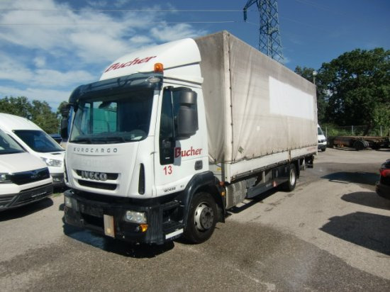 Iveco Eurocargo 120E22 Plane, Schalter LBW - Curtainsider truck: picture 1 Iveco Eurocargo 120E22 Plane, Schalter LBW - Curtainsider truck: picture 1