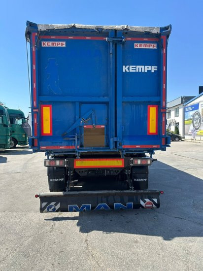 Kempf SKM 39 Alu-Kastenmulde 55m³ Rollplane - Tipper semi-trailer: picture 2 Kempf SKM 39 Alu-Kastenmulde 55m³ Rollplane - Tipper semi-trailer: picture 2