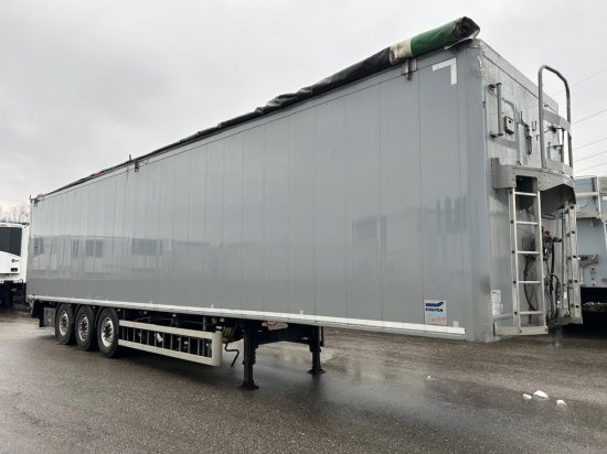 Knapen K200/KT01 Schubboden, 6mm, Liftachse, SAF-Achsen, Alu-Felgen, Rollplane - Walking floor semi-trailer: picture 3 Knapen K200/KT01 Schubboden, 6mm, Liftachse, SAF-Achsen, Alu-Felgen, Rollplane - Walking floor semi-trailer: picture 3