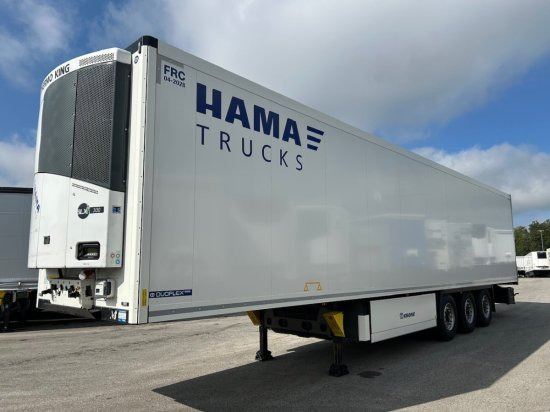 Krone Kühlauflieger, TK SLXi 300, Liftachse, Doppelstock, Blumenbreite - Isothermal semi-trailer: picture 1 Krone Kühlauflieger, TK SLXi 300, Liftachse, Doppelstock, Blumenbreite - Isothermal semi-trailer: picture 1