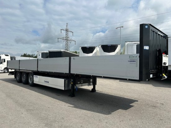 Krone Profi Liner SDP 27 Baustoff Auflieger Neu, 1-A Liftachse, mehrere Einheiten vorhanden - Dropside/ Flatbed semi-trailer: picture 3 Krone Profi Liner SDP 27 Baustoff Auflieger Neu, 1-A Liftachse, mehrere Einheiten vorhanden - Dropside/ Flatbed semi-trailer: picture 3