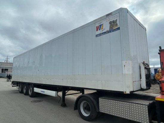 Krone SD-K Kofferauflieger, Liftachse, SAF - Closed box semi-trailer: picture 2 Krone SD-K Kofferauflieger, Liftachse, SAF - Closed box semi-trailer: picture 2