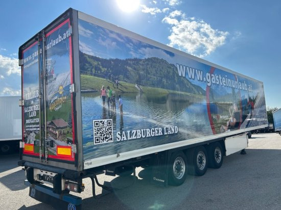 Krone SD Kühler, Doppelstock, Carrier 1550, Palettenkasten, Liftachse - Isothermal semi-trailer: picture 5 Krone SD Kühler, Doppelstock, Carrier 1550, Palettenkasten, Liftachse - Isothermal semi-trailer: picture 5