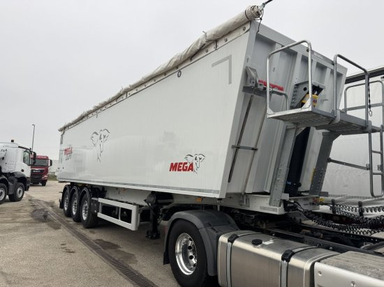 MEGA Light Kippmulde 55m³ , Kombiklappe sofort verfügbar - Tipper semi-trailer: picture 1 MEGA Light Kippmulde 55m³ , Kombiklappe sofort verfügbar - Tipper semi-trailer: picture 1