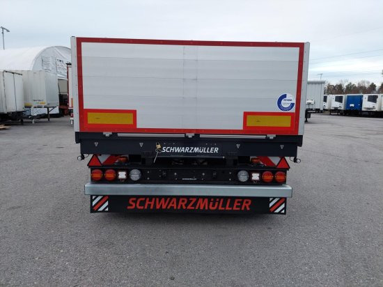 Schwarzmüller 2-Achs Jumbo-Baustoff-Plateauanhänger, BPW-Achsen, Alufelgen, - Dropside/ Flatbed trailer: picture 3 Schwarzmüller 2-Achs Jumbo-Baustoff-Plateauanhänger, BPW-Achsen, Alufelgen, - Dropside/ Flatbed trailer: picture 3