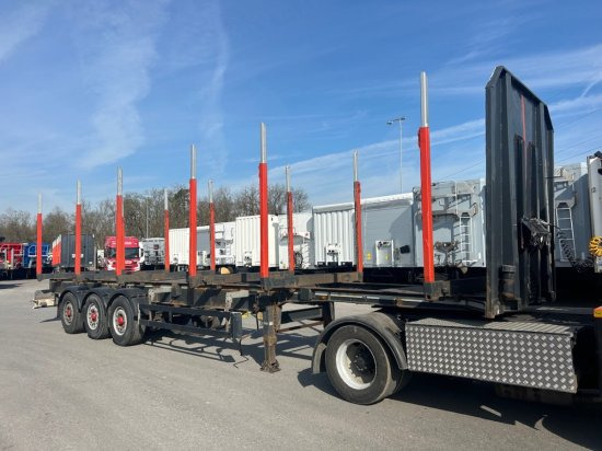 Schwarzmüller Holzauflieger 6 Rungenpaare, BPW-Achsen - Timber semi-trailer: picture 3 Schwarzmüller Holzauflieger 6 Rungenpaare, BPW-Achsen - Timber semi-trailer: picture 3